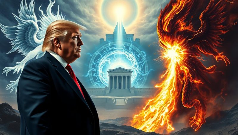 トランプと光と闇の神々の戦い トランプと光と闇の神々の戦い